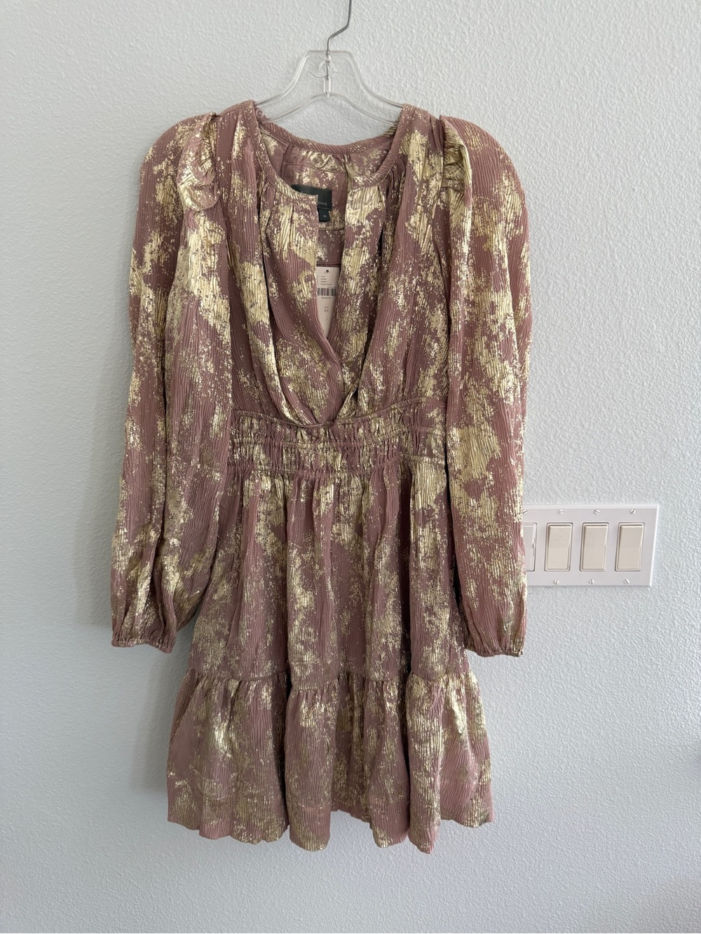 NWT Anthropologie Somerset Long Sleeve Mini Dress